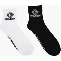 Sosete Set Of 2 Pairs Of Bicolor Socks With Contrasting Logo Barbati