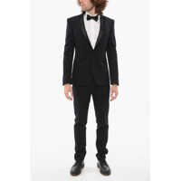 Costume Code Suit With Satin Peak Lapel Barbati