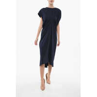 Rochii lungi Sleeveless Gathered Dress Femei