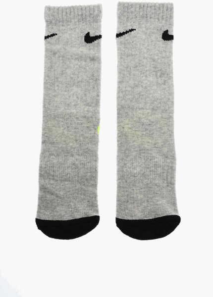 Sosete Nike Set 6 Pairs Of Multicolor Cotton Blend Smiley Socks Multicolor Fete (BM 17936392) 3