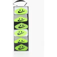 Sosete Nike Set 6 Pairs Of Multicolor Cotton Blend Smiley Socks