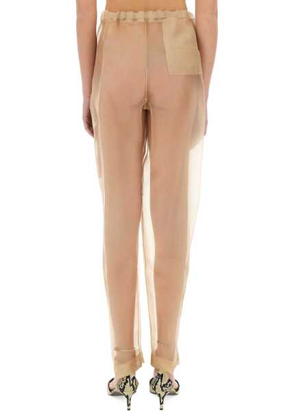 Pantaloni casual Khaite Pants Trenton NUDE Femei (BM 17936533) 3