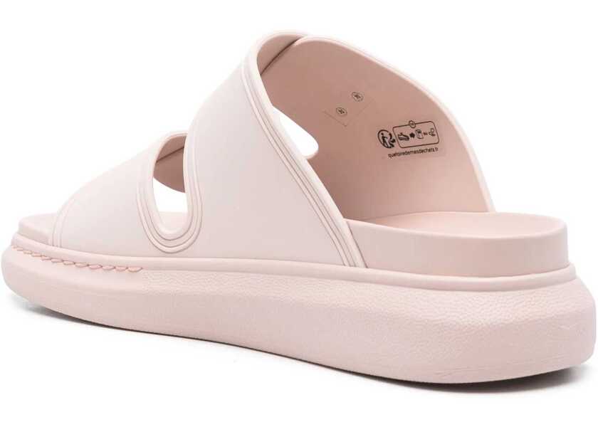 Sandale Alexander McQueen Oversize Hybrid Sandal SILVER Femei (BM 17936542) 3