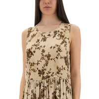 Imbracaminte UMA WANG Dama - Rochii casual UMA WANG Midi Dress Ardal BEIGE Femei (BM 17936563) - B-mall.ro