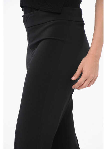 Pantaloni casual AVENUE MONTAIGNE High-Waisted Bellini Pants Black Femei (BM 17936653) 3