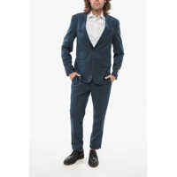 Costume Cc Collection Flocked Retailored Suit Barbati