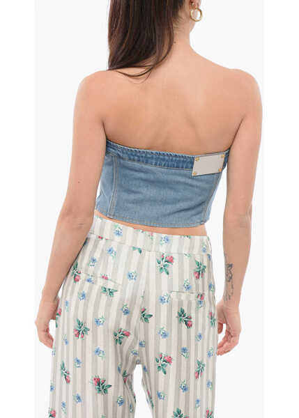 Bluze DION LEE Denim Top With Front Zip Light Blue Femei (BM 17936686) 2