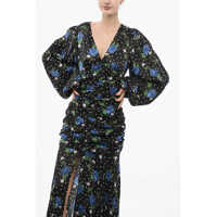 Rochii lungi Dama pagina 5 - Rochii lungi ROTATE Birger Christensen Relaxed-Fit Floral Dress Multicolor Femei (BM 17936704) - B-mall.ro