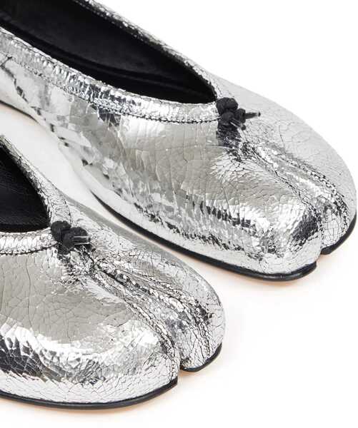Balerini Maison Margiela Tabi Ballerinas SILVER Femei (BM 17936764) 4