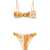 ZIMMERMANN Lucky Bamboo Swimsuit MUSTARD BANDANA