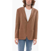 Sacouri Cc Collection Half-Lined Hopsack Blazer Barbati