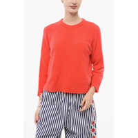 Pulovere Emporio Crew Neck Wool Blend Sweater Femei