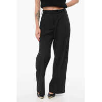Pantaloni casual Cropped Wide Leg Pants Femei