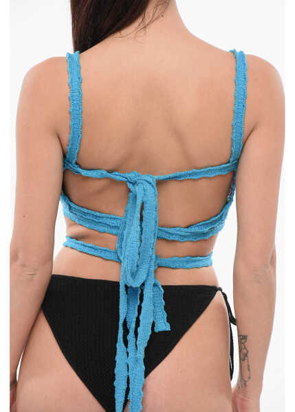 Sutiene ALANUI Crochet Bralette Top With Laces Multicolor Femei (BM 17936911) 2