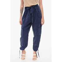 Pantaloni casual Belted Cargo Pants Femei