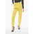 Dolce & Gabbana Brocade Tapered Pants Yellow