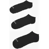 Sosete Converse Dama - Sosete Converse Set 3 Pairs Of Solid Color Socks With All-Over Logo Black Femei (BM 17936935) - B-mall.ro