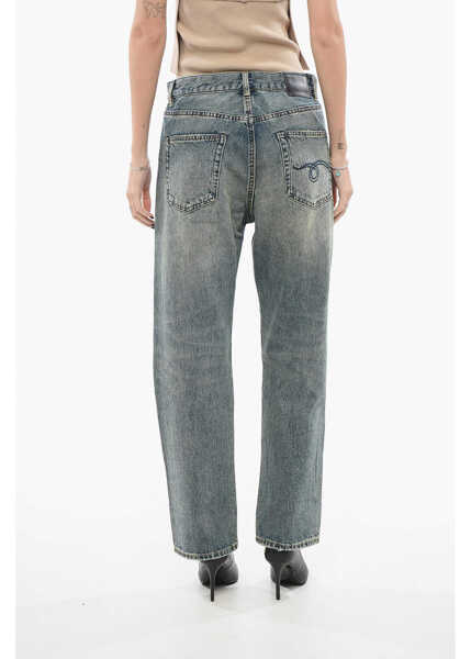 Blugi drepti R13 Vintage Wash Clinton Regular Fit Denims 21Cm Light Blue Femei (BM 17936947) 2