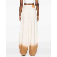 Imbracaminte ALANUI Dama - Blugi drepti ALANUI Degrad Designed Super Wide Leg Denims 36Cm Beige Femei (BM 17936953) - B-mall.ro