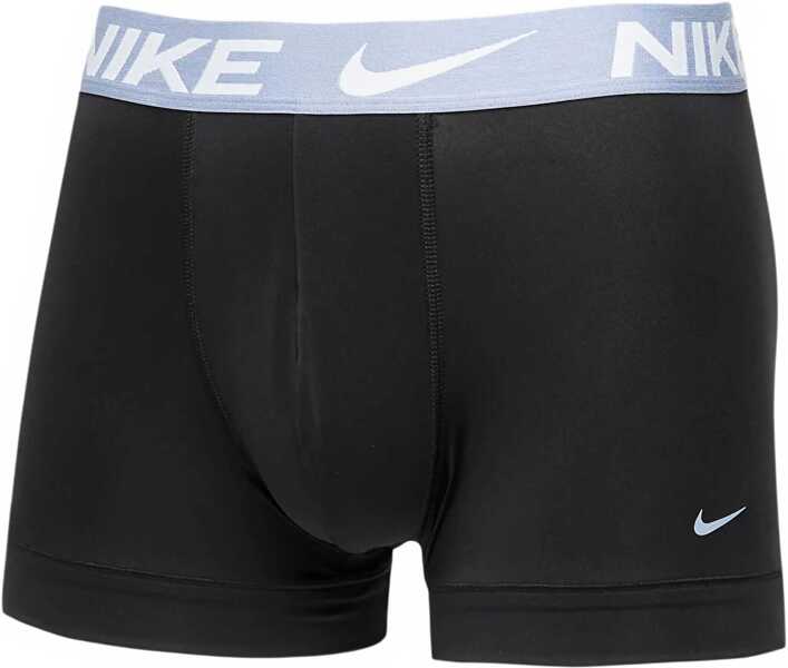 Lenjerie intima Nike Set Of 3 Solid Color Dri-Fit Boxer With Contrasting Elastic Black Barbati (BM 17937085) 2