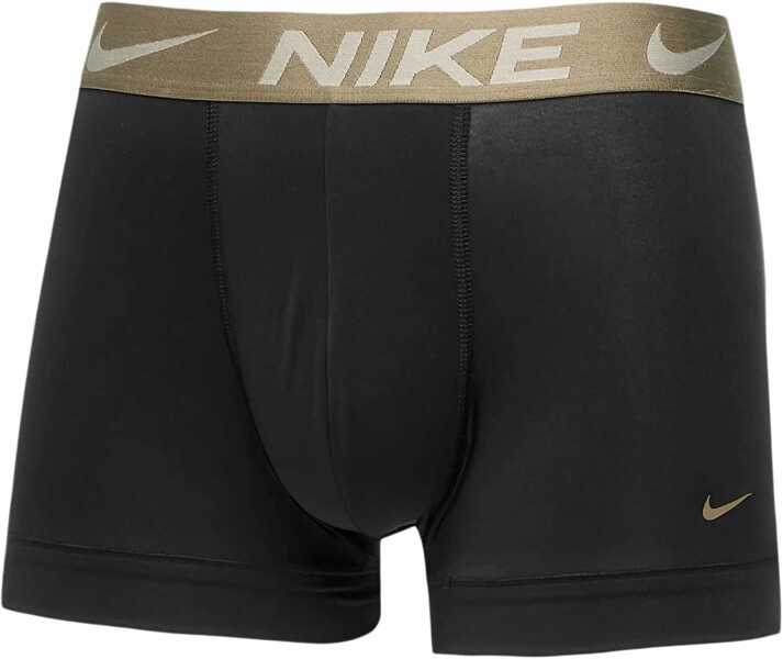 Lenjerie intima Nike Set Of 3 Solid Color Dri-Fit Boxer With Contrasting Elastic Black Barbati (BM 17937085) 3