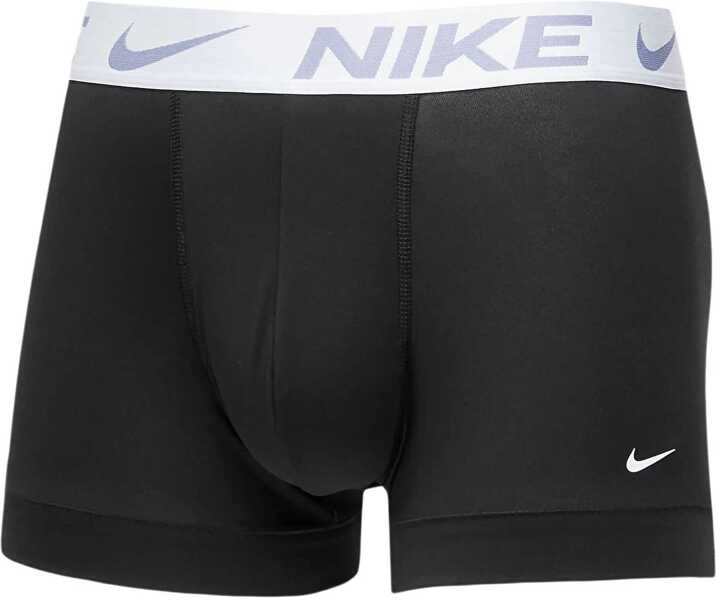 Lenjerie intima Nike Set Of 3 Solid Color Dri-Fit Boxer With Contrasting Elastic Black Barbati (BM 17937085) 4