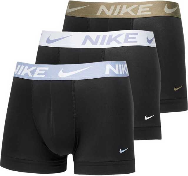 Lenjerie intima Nike Set Of 3 Solid Color Dri-Fit Boxer With Contrasting Elastic Black Barbati (BM 17937085) 1