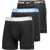 Nike Set Of 3 Extra-Comfy Stretch Fabric Boxer Black