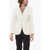 CORNELIANI Virgin Wool Blazer With Patch Pockets White