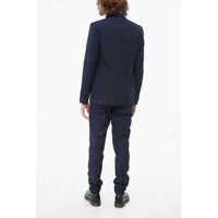 Costume CORNELIANI pentru Barbati - Costume CORNELIANI Cc Collection Wool Blend Reset Suit Blue Barbati (BM 17937118) - B-mall.ro