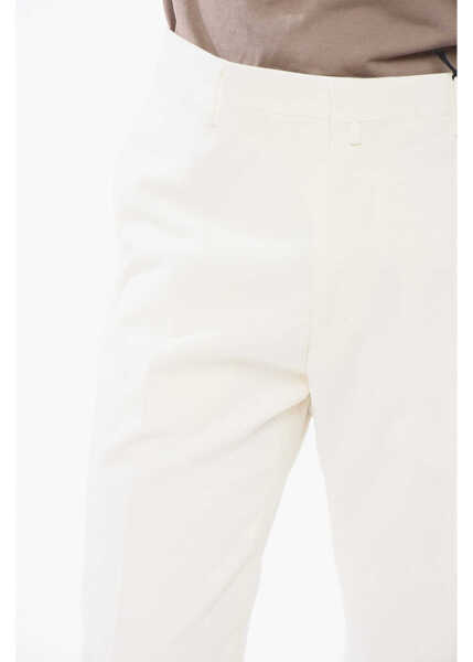 Pantaloni casual CORNELIANI Cotton Circle Pants White Barbati (BM 17937130) 3