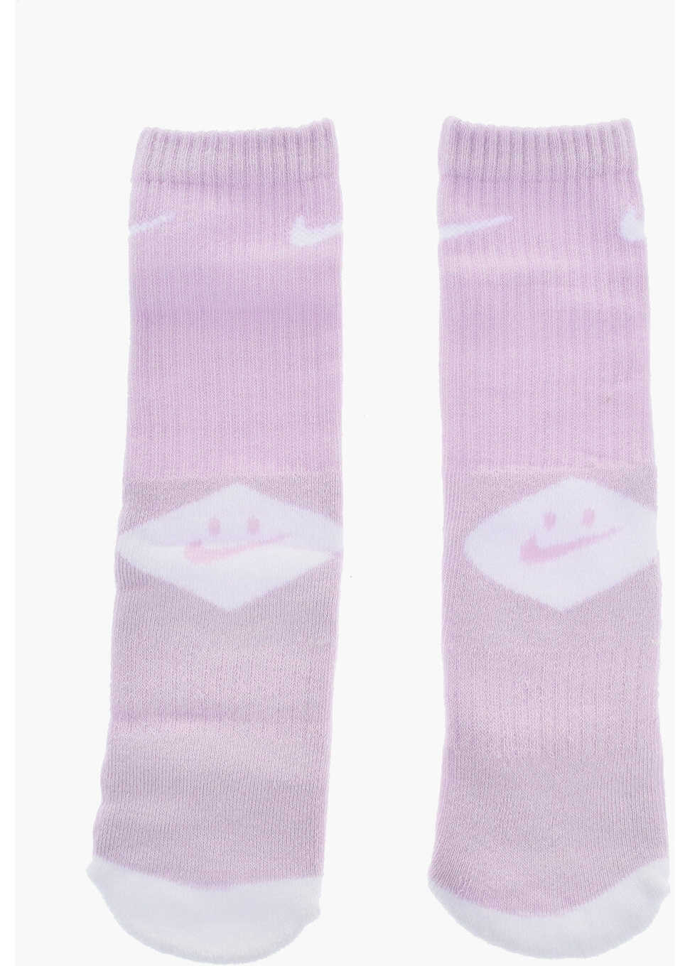 Sosete Nike Set 6 Pairs Of Multicolor Cotton Blend Smiley Socks Multicolor Fete (BM 17937133) 2