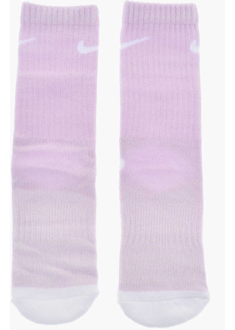 Sosete Nike Set 6 Pairs Of Multicolor Cotton Blend Smiley Socks Multicolor Fete (BM 17937133) 3