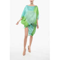 Rochii lungi Silk Celia Off-The-Shoulder Dress Femei