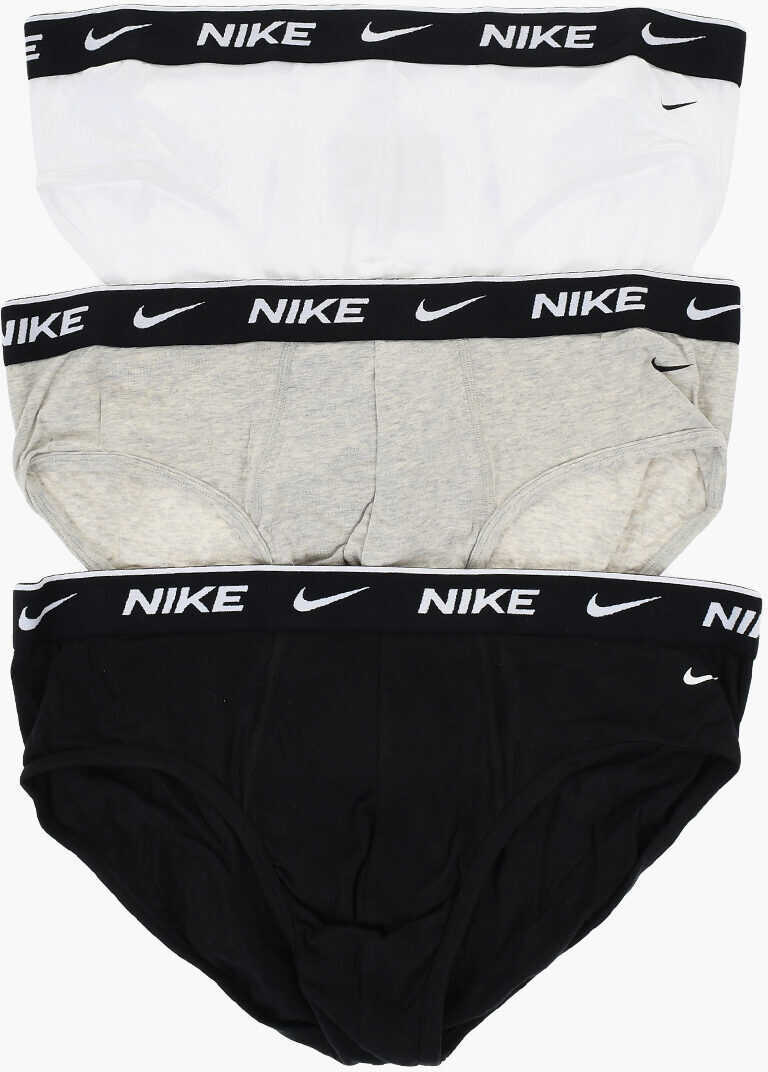 Chiloti Nike Set Of 3 Stretch Cotton Briefs With Logoed Elastic Band Multicolor Barbati (BM 17937265) 2