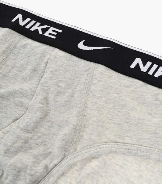 Chiloti Nike Set Of 3 Stretch Cotton Briefs With Logoed Elastic Band Multicolor Barbati (BM 17937265) 4