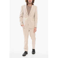 Costume Virgin Wool Suit With Peack Lapel Barbati
