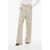 THE MANNEI Low-Waisted Wide Leg Pants Beige