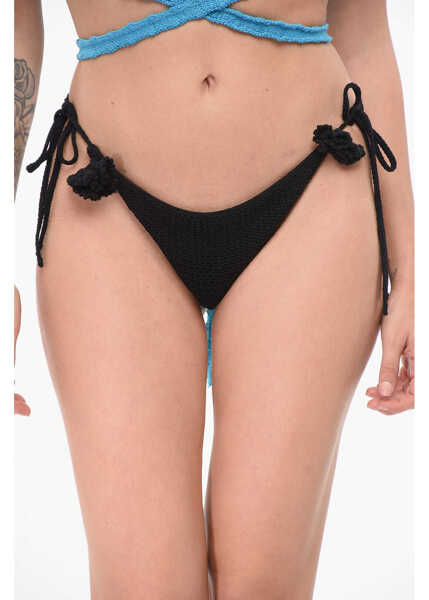 Costume de baie intregi Self-Portrait Bikini Bottom Black Femei (BM 17937304) 1