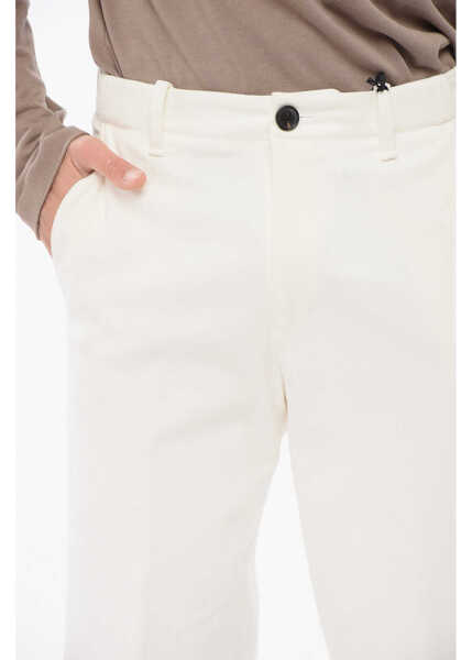 Pantaloni casual CORNELIANI Cotton Circle Pants White Barbati (BM 17937307) 3