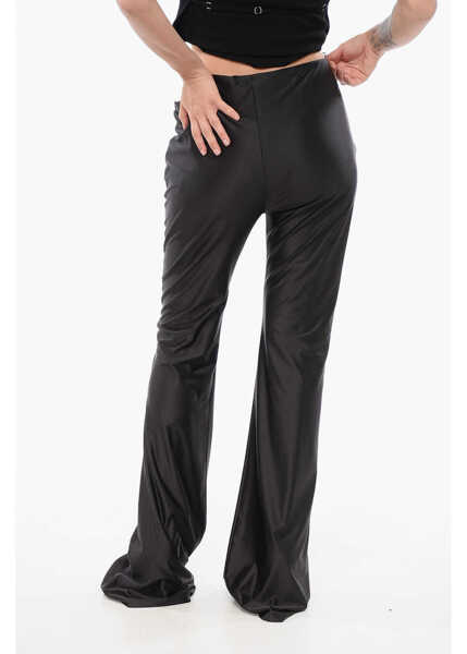Colanti KRIZIA Flared High-Waisted Leggings Black Femei (BM 17937325) 2