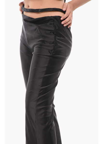 Colanti KRIZIA Flared High-Waisted Leggings Black Femei (BM 17937325) 3