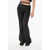KRIZIA Flared High-Waisted Leggings Black