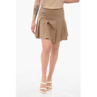 Fuste scurte Pleated Miniskirt Femei