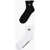 Converse Set Of 2 Stretch Fabric Socks With Scalloped Edge Black & White