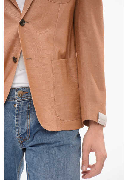 Sacouri CORNELIANI Half-Lined Sportswear Blazer Orange Barbati (BM 17937454) 3