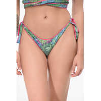 Bikini Floral Patterned Tie-Side Bikini Bottom Femei