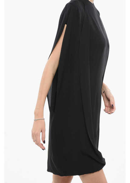 Rochii lungi THE ROW Silk Draped Dress Black Femei (BM 17937502) 3