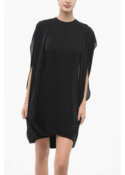 Rochii lungi THE ROW Silk Draped Dress Black Femei (BM 17937502) 4