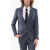 CORNELIANI Cc Collection Peak Lapel Reset Suit Blue